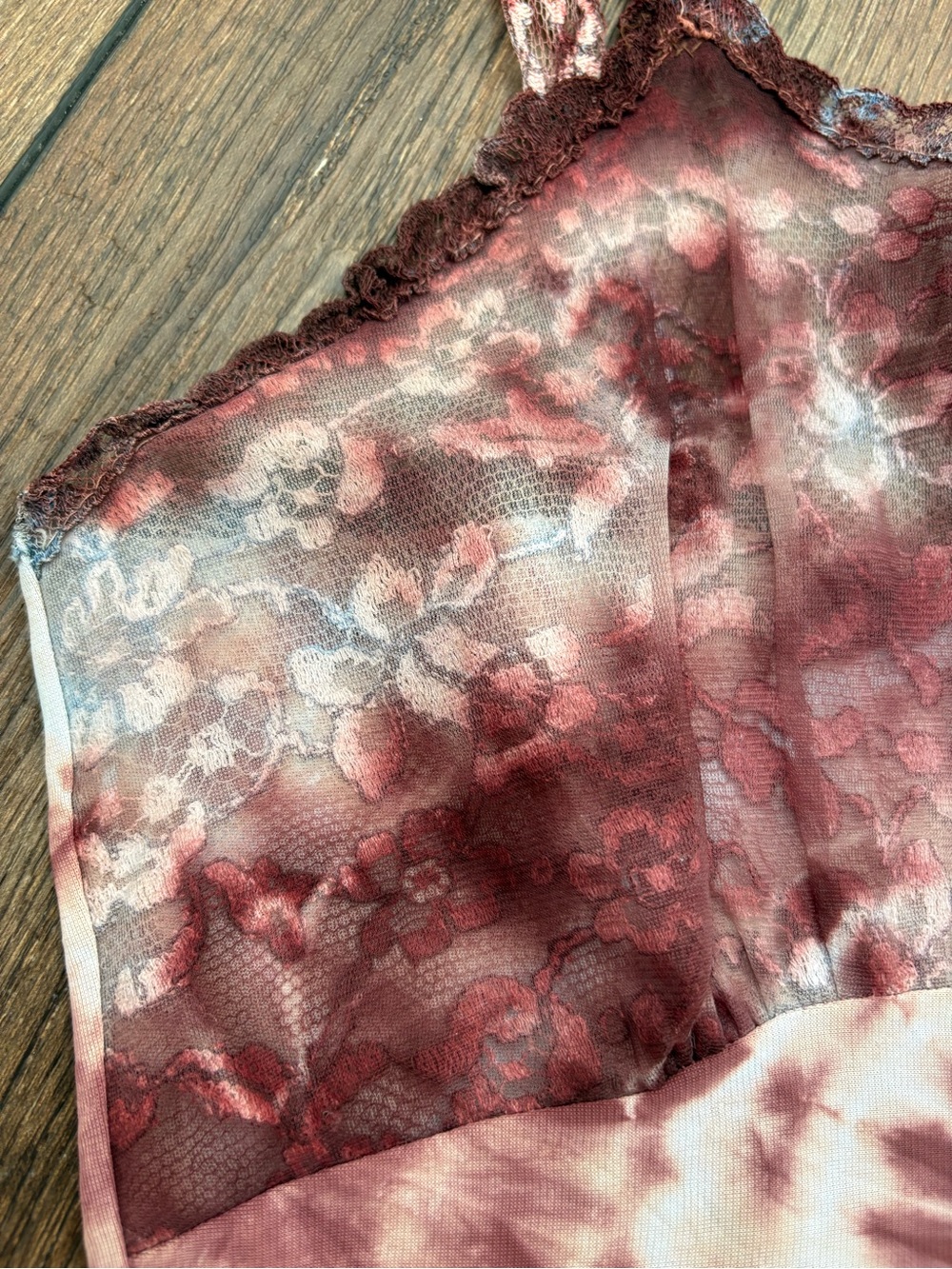 Vintage Tie Dye Slip Dress - Picture 4 of 8